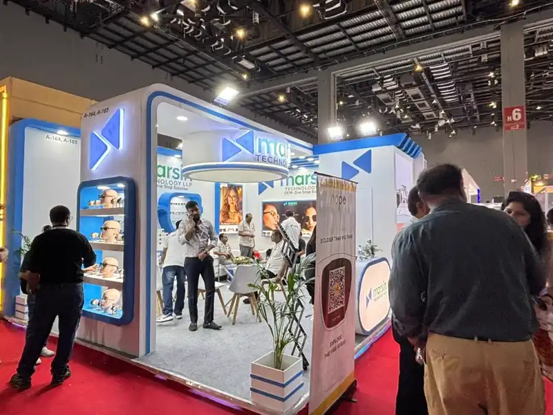 Modular 3D Exhibition Stall Construction