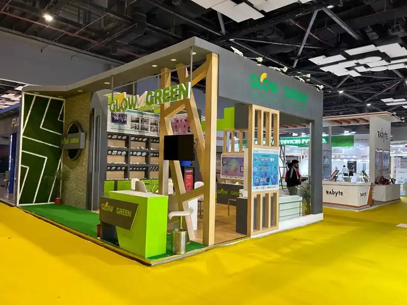 High-Quality 3D Stall Construction